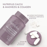 Nutri+ Calciu Magneziu Colagen 30caps